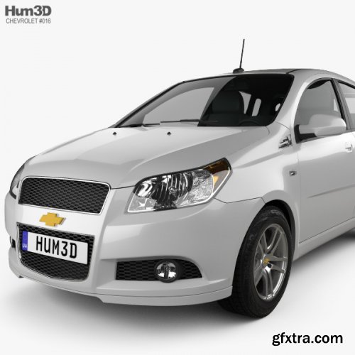 Chevrolet Aveo 5-door 2009 3D model