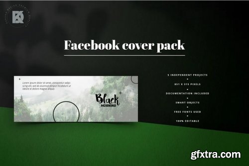 Facebook Green Cover Pack