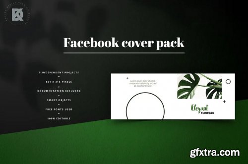 Facebook Green Cover Pack