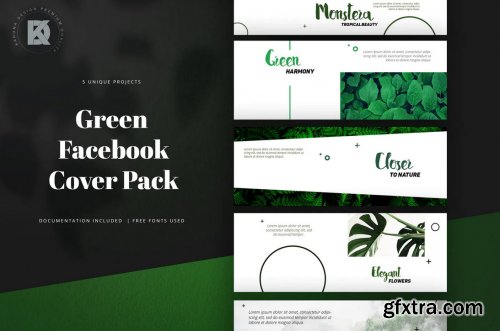 Facebook Green Cover Pack