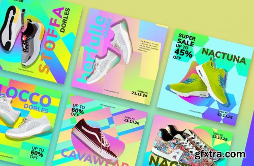 Sneakers Market Social Media Kit