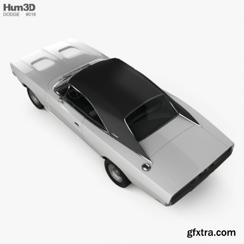 Dodge Charger RT 1969 3D model