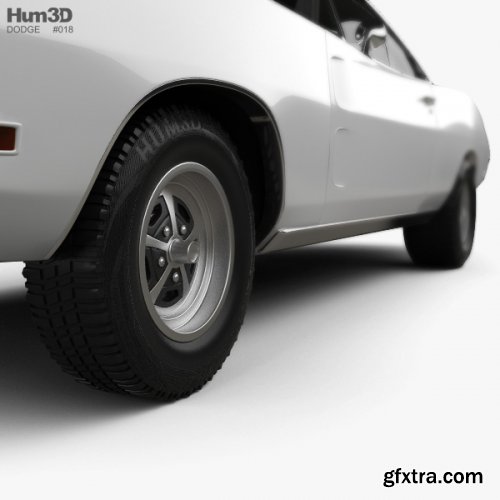 Dodge Charger RT 1969 3D model