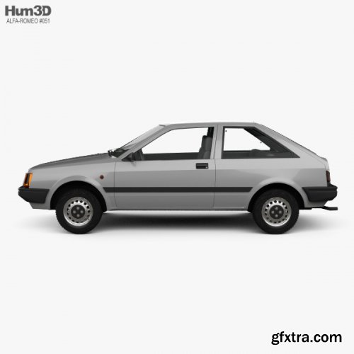 Alfa Romeo Arna L 1983 3D model