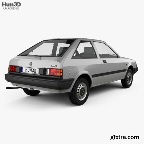 Alfa Romeo Arna L 1983 3D model