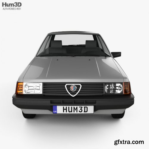 Alfa Romeo Arna L 1983 3D model