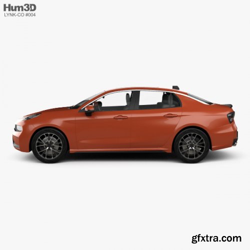 Lynk & Co 03 sedan 2018 3D Model