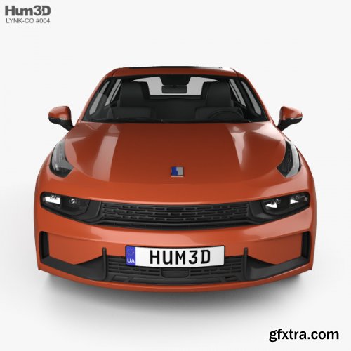 Lynk & Co 03 sedan 2018 3D Model