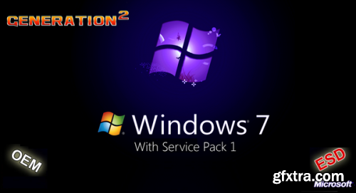 Windows 7 SP1 Ultimate 6in1 OEM ESD October 2019