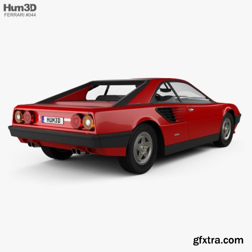 Ferrari Mondial 8 1980 3D model