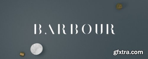 Barbour - Animated Typeface 1.3 for After Effects