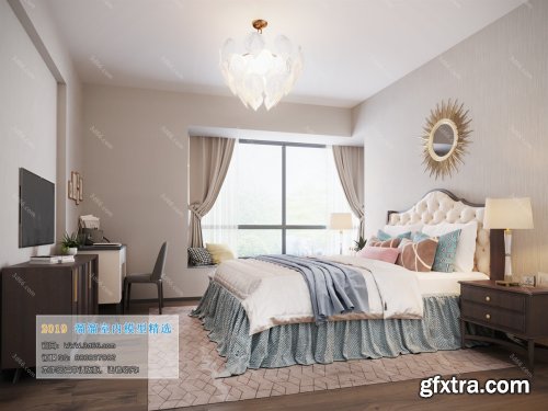 Modern Style Bedroom 177 (2019)