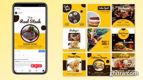 Foodish - Instagram Promotion Pack