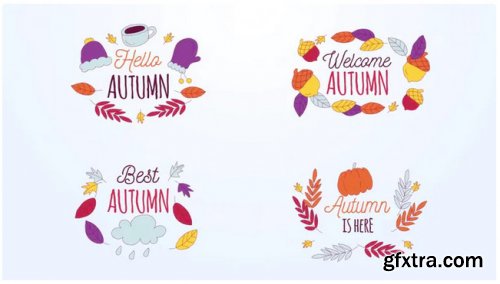 Autumn Labels - After Effects 302969