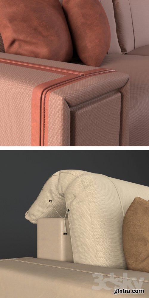 Premiere Sofa 3D MODEL