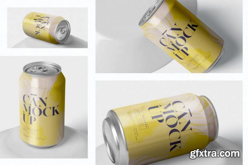 Can Mockup 330ml Size