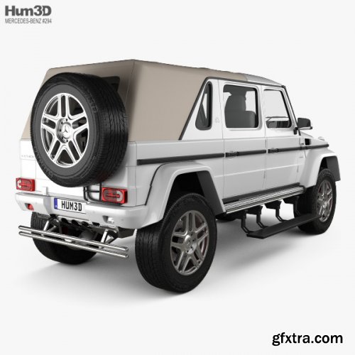 Mercedes-Benz G-Class (W463) Maybach Landaulet 2017 3D model