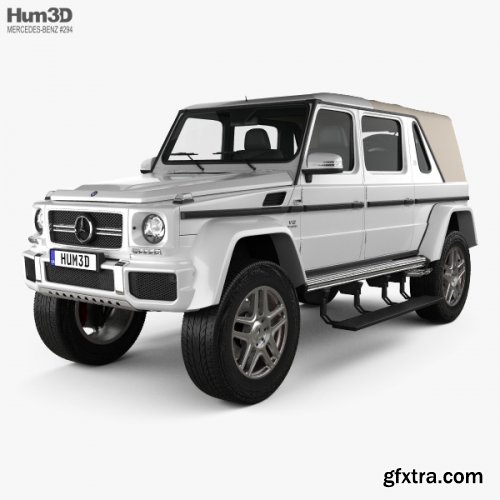 Mercedes-Benz G-Class (W463) Maybach Landaulet 2017 3D model