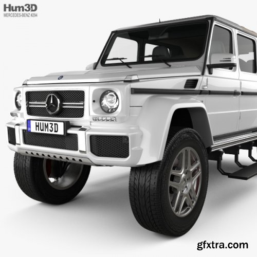 Mercedes-Benz G-Class (W463) Maybach Landaulet 2017 3D model