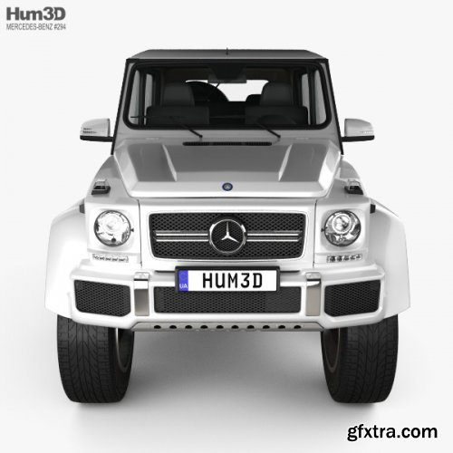 Mercedes-Benz G-Class (W463) Maybach Landaulet 2017 3D model