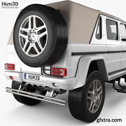 Mercedes-Benz G-Class (W463) Maybach Landaulet 2017 3D model