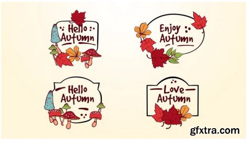Autumn Labels - After Effects 303512