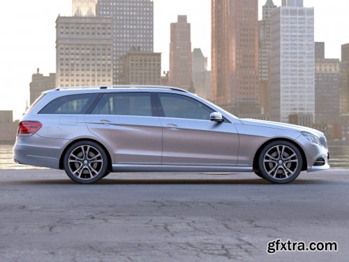 Mercedes Benz E Class Avantgarde 2014 3D model