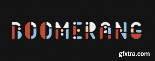 Boomerang - Animated Typeface 1.4 for After Effects
