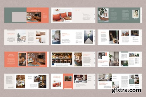 CreativeMarket - Ubud - Architecture Brochure 4237916