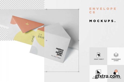 Envelope C6 Mock-Up Set