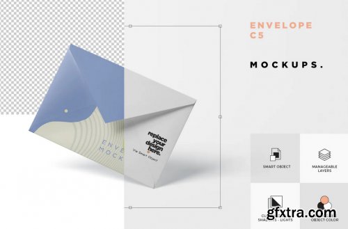 Envelope C5 - C6 Mock-Up Set