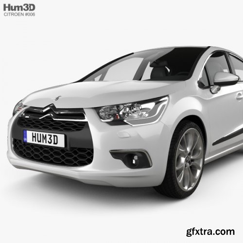 Citroen DS4 2012 3D model