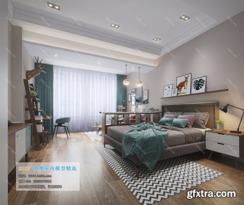 Modern Style Bedroom 193 (2019)