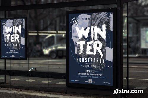 Winter - Music Festival Poster