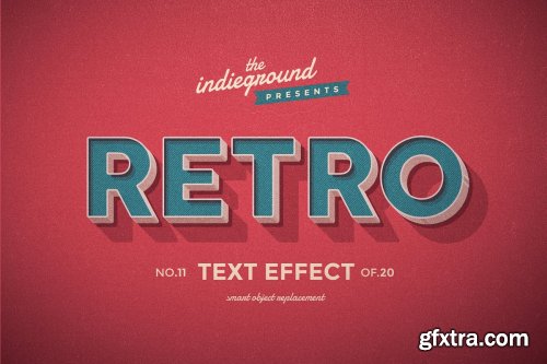 Vintage Retro Text Effects