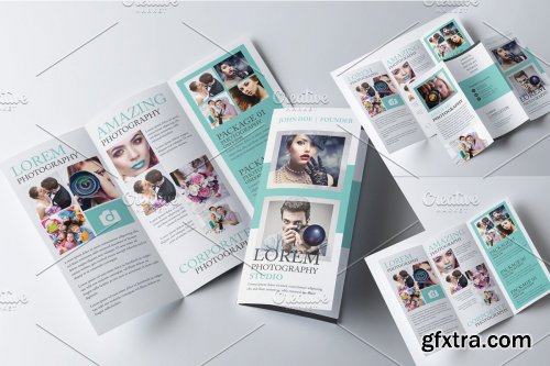 CreativeMarket - Photography Tri-fold Brochure 4243588