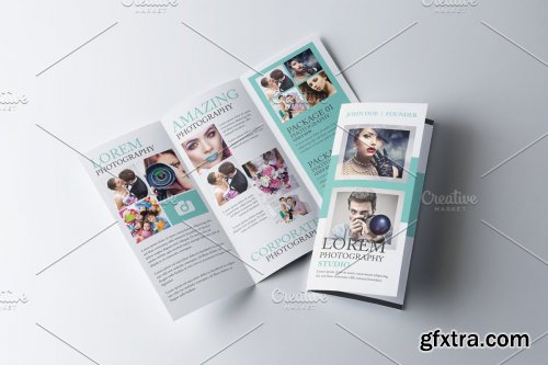 CreativeMarket - Photography Tri-fold Brochure 4243588