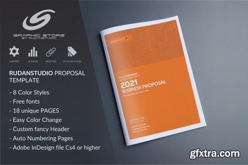 CreativeMarket - Rudanstudio Proposal Template 4243617