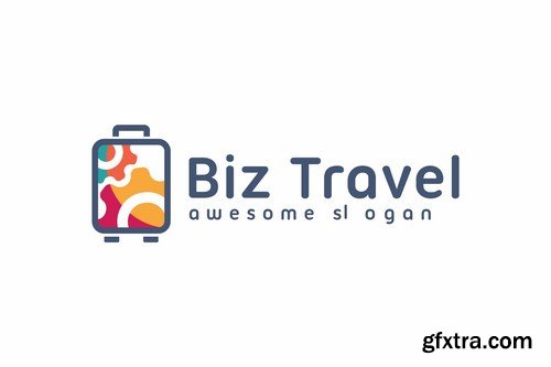 Biz Travel Logo Template