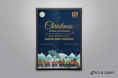 Christmas Party-Event Flyer and Poster Templates