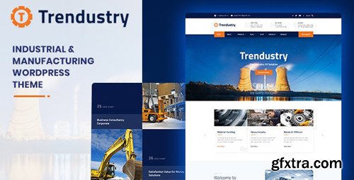 ThemeForest - Trendustry v1.0.4 - Industrial & Manufacturing WordPress Theme - 22715182