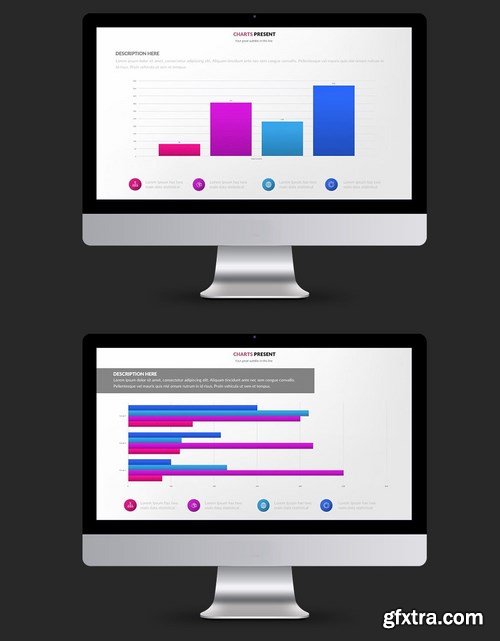 Charts Business Powerpoint and Keynote Templates