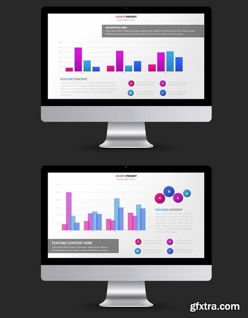 Charts Business Powerpoint and Keynote Templates