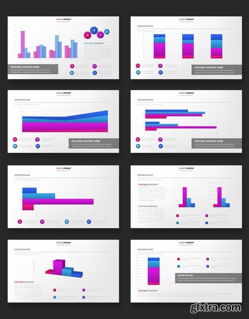 Charts Business Powerpoint and Keynote Templates