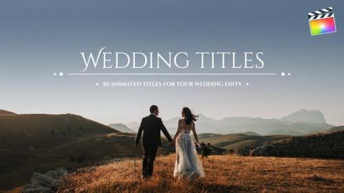 Videohive - 50 Wedding Titles