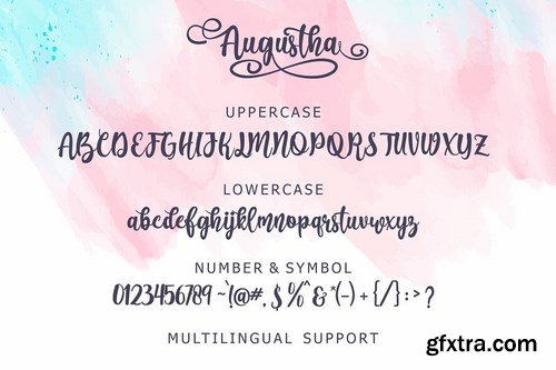 CM - Augustha - Lovely Script 4013566