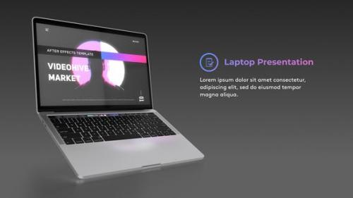 Videohive - Laptop Website Presentation