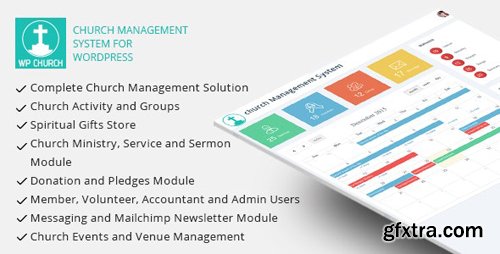 CodeCanyon - WPCHURCH v15.0 - Church Management System for Wordpress - 14292251 - NULLED