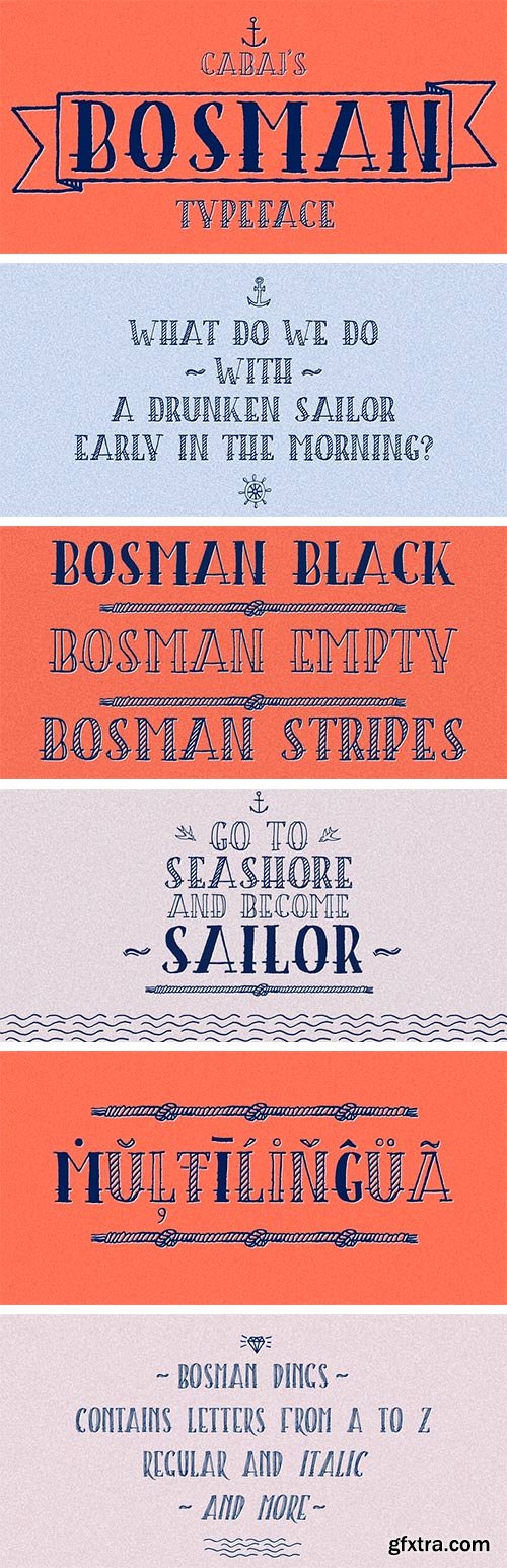 Bosman Font Family