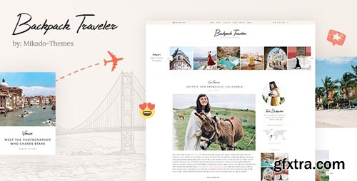 ThemeForest - Backpack Traveler v1.6 - Modern Blog - 22673908